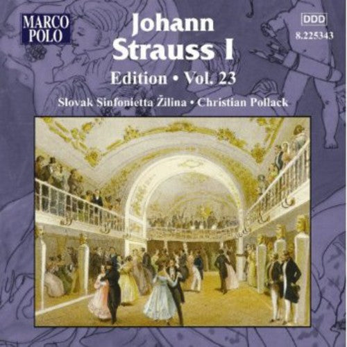 the album cover for Strauss / Slovak Sinfonietta / Zilina / Pollack - Strauss Edition 23