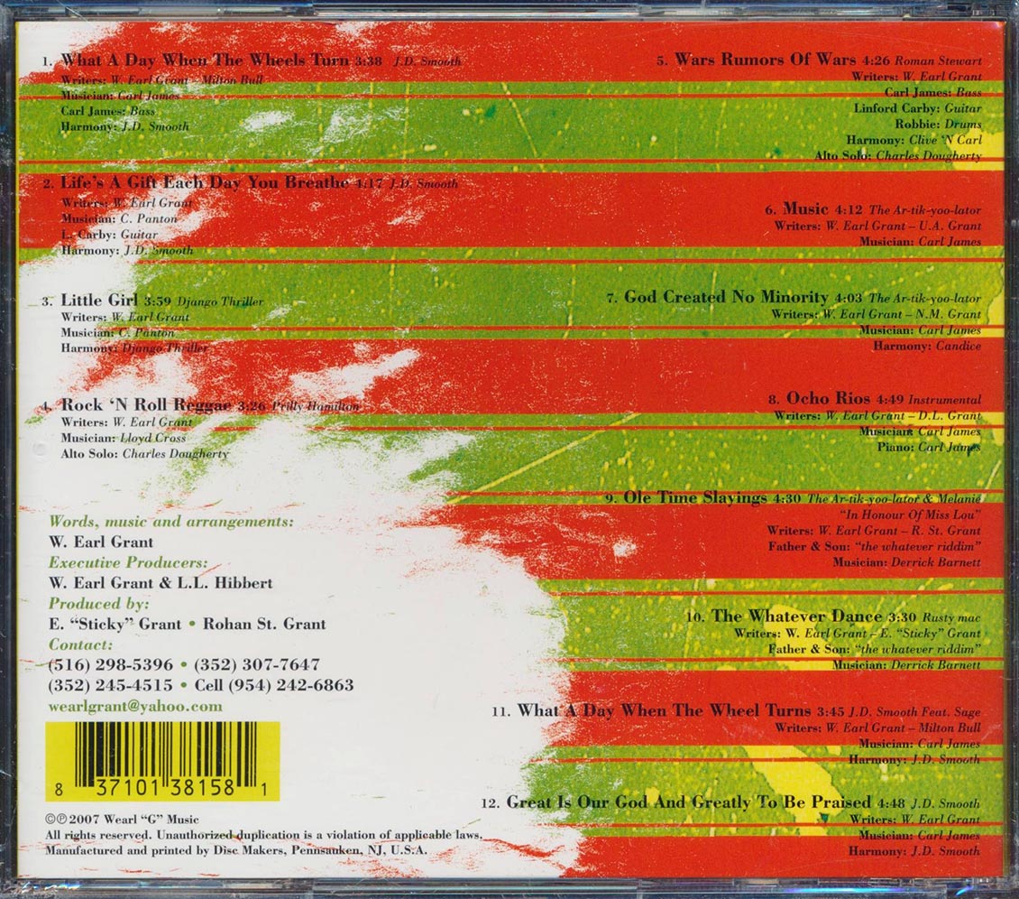 JD Smooth - JD Smooth & Friends: That A Dat When The Wheel Turns Music CD