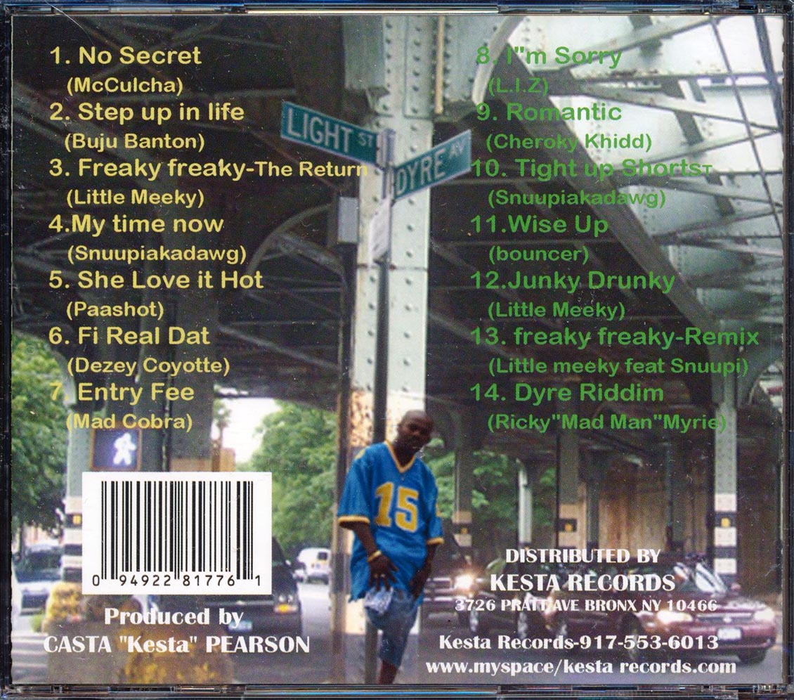 Buju Banton, Mad Cobra, Bouncer, Etc. - Kesta Presents Da Dyre Riddim Music CD
