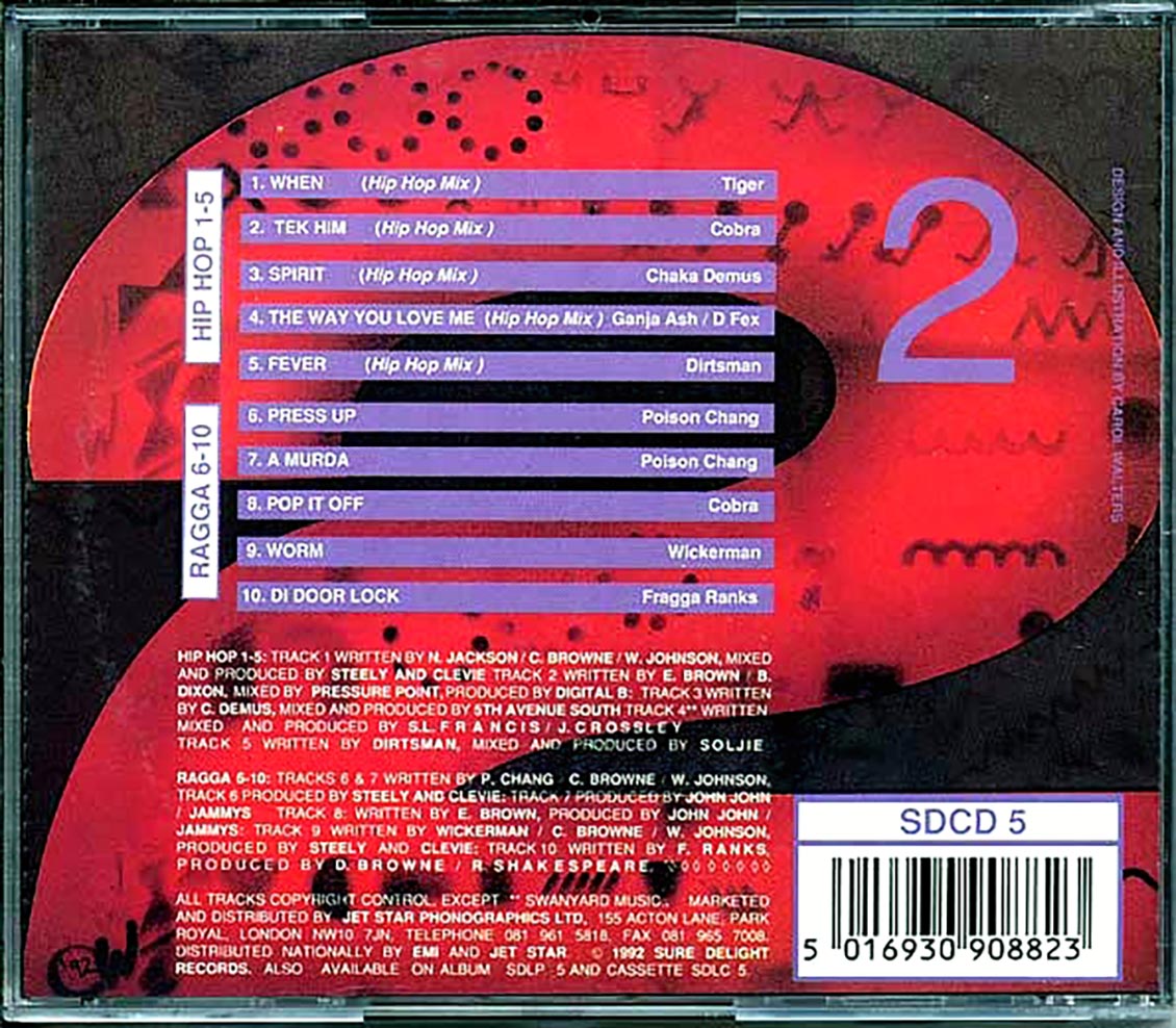 Tiger, Dirtsman, Chaka Demus, Etc. - Heavy Ragga Hip Hop Volume 2 Music CD