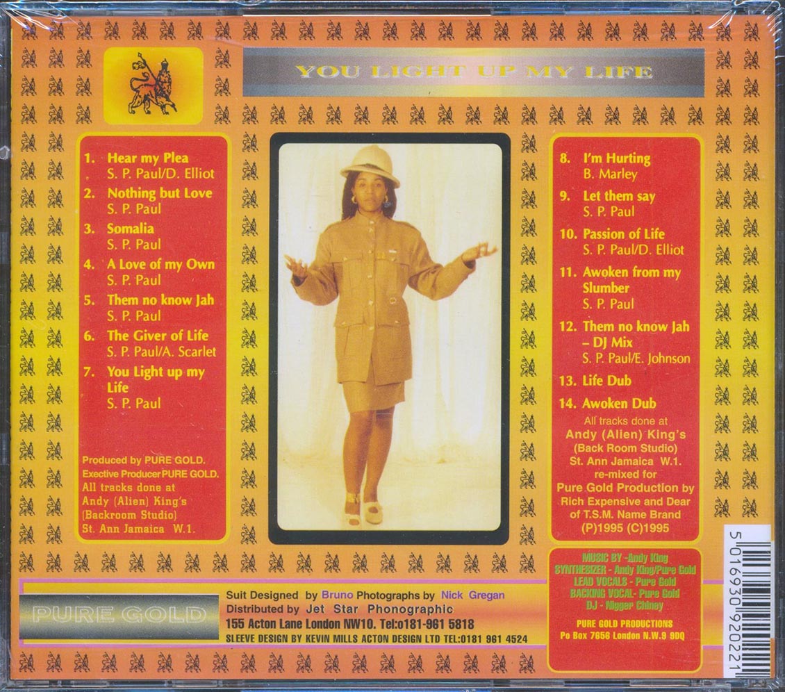Pure Gold - You Light Up My Life Music CD