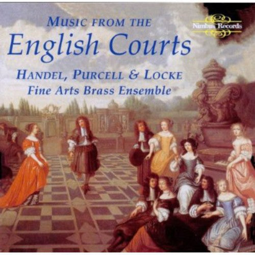the album cover for Handel/Purcell/Locke - Music from English Courts