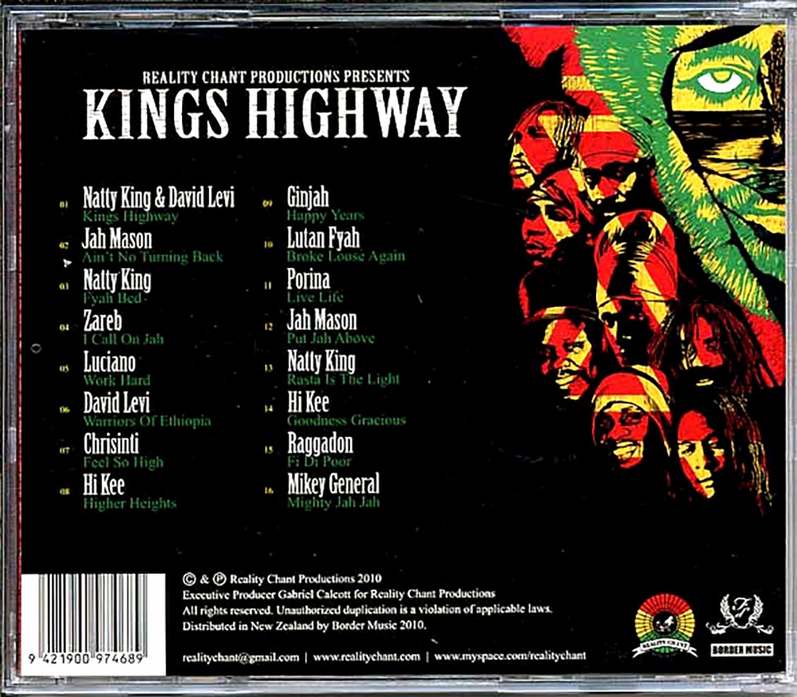 Lutan Fyah, Natty King, Jah Mason, Etc. - Kings Highway Music CD