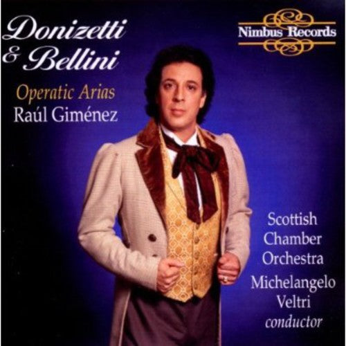 the album cover for Donizetti / Gimenez / Veltri - Operatic Arias