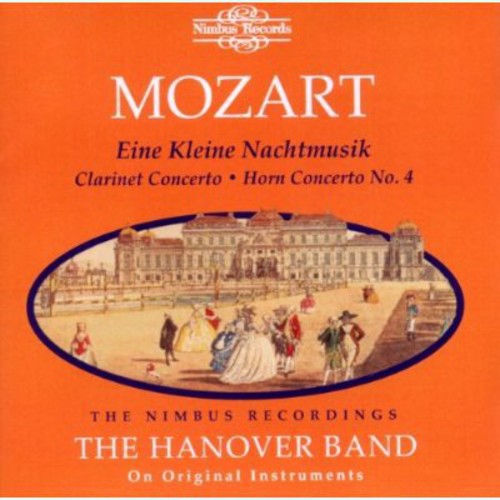 the album cover for Mozart / Goodman / Hanover Band - Eine Kleine Nachtmusi