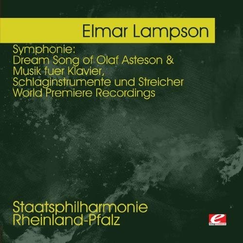 the album cover for Staatsphilharmonie Rheinland-Pfalz - Lampson: Symphonie: Dream Song of Olaf Asteson