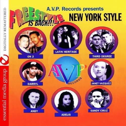 the album cover for Avp Records Presents New York Style Freestyle Is - New York Style: Freestyle Is Back / Various