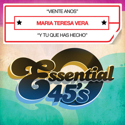 the album cover for Maria Teresa Vera - Viente Anos