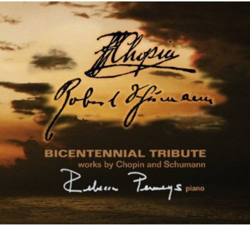 the album cover for Rebecca Penneys - Bicentennial Tribute: Works By Chopin & Schumann