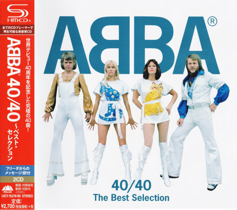 the album cover for ABBA - 40/40 the Best Selection (SHM-CD)