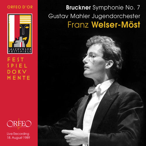 the album cover for Bruckner / Jugendorchester - Orchestra Concert Salzburg Festival 1989