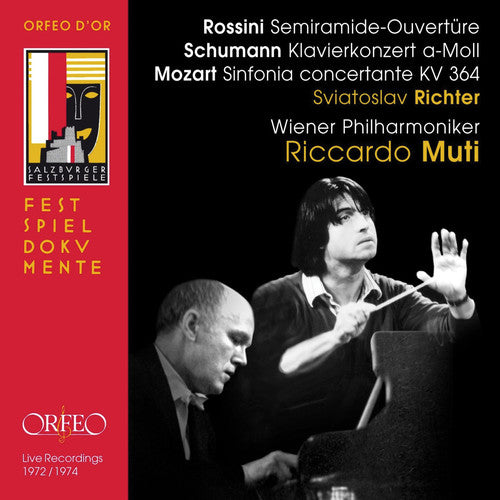 the album cover for Rossini / Richter / Muti - Orchestral Concert Salzburg Festival 72-74