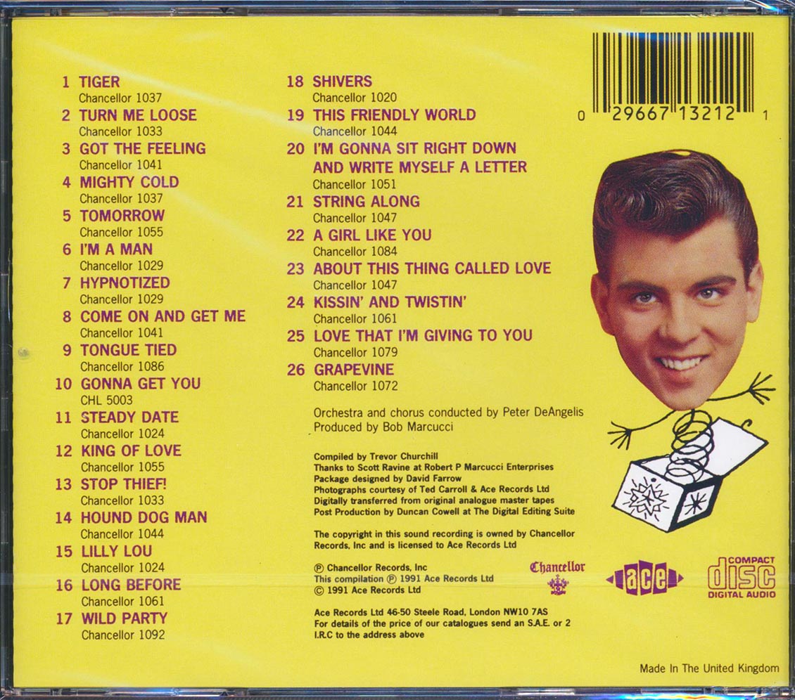 Fabian - This Is Fabian (26 tracks) Music CD