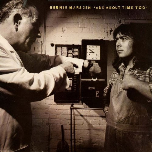 Marsden,bernie - And About Time Too - Music CD