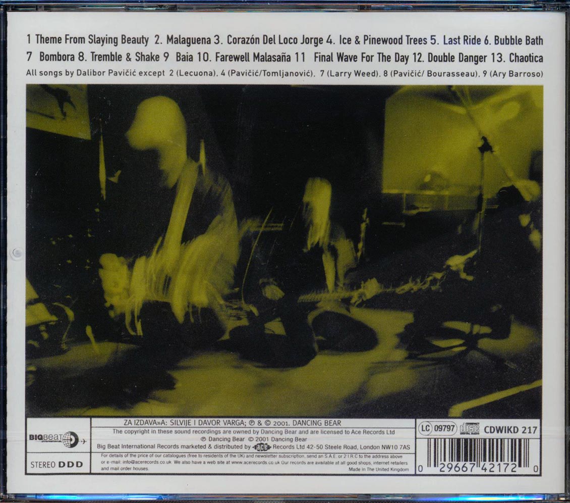 The Bambi Molesters - Sonic Bullets: 13 From The Hip Music CD
