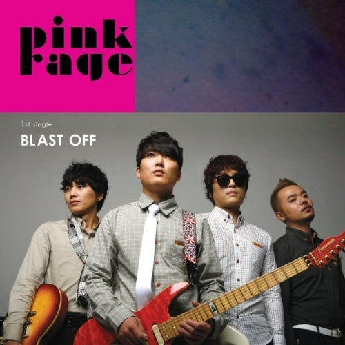 the album cover for Pink Age - Blast Off