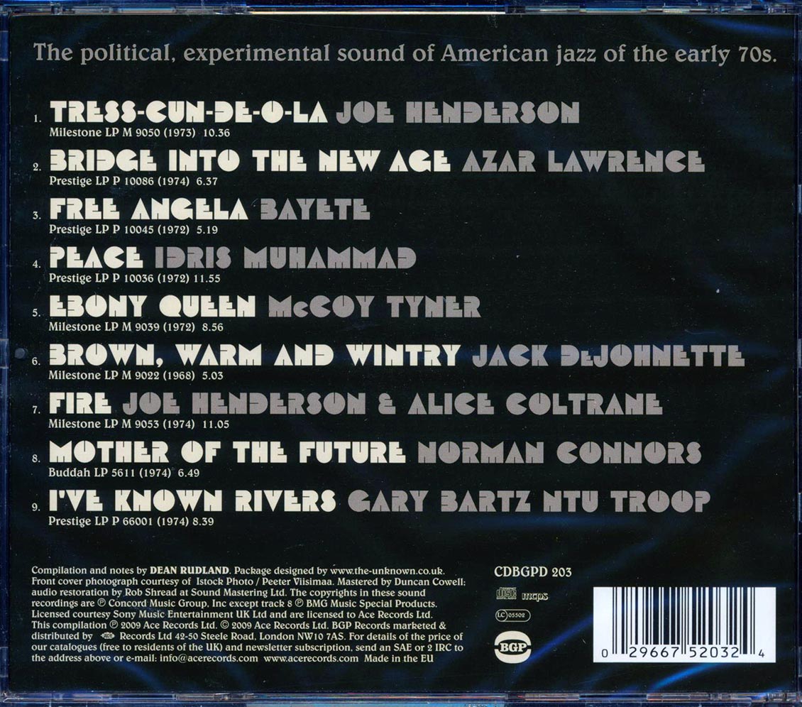 Various - Bridge Into The New Age: Funky Afro-centric Spiritual Sounds From Jazz's Forgotten Decade Music CD