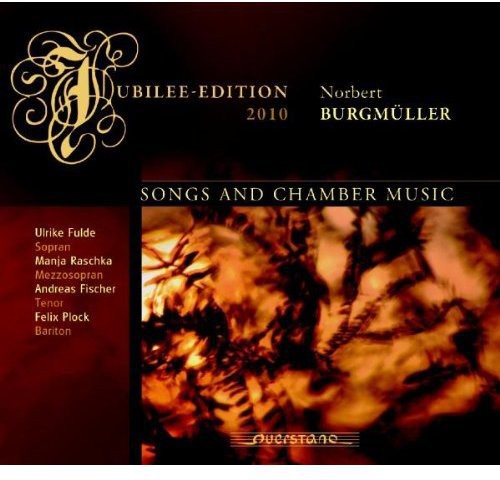 the album cover for Burgmuller / Fulde - Songs & Chamber Music