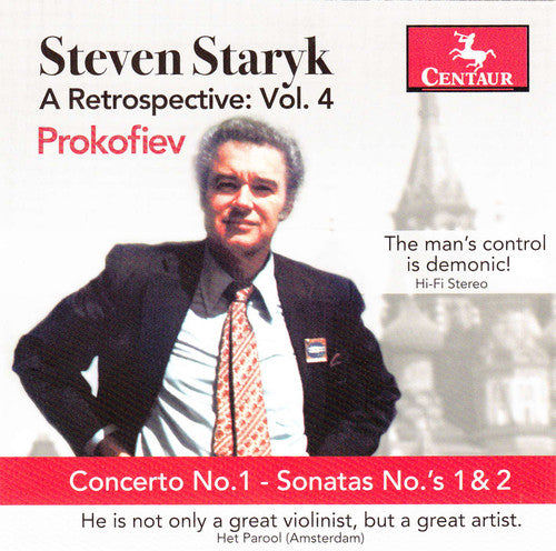 Staryk / Stradivarius / Haitink - Retrospective 4 Prokofiev - Music CD