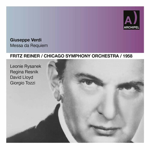 Verdi / Rysankek / Resnik / Cso / Reiner - Messa De Requiem - Music CD