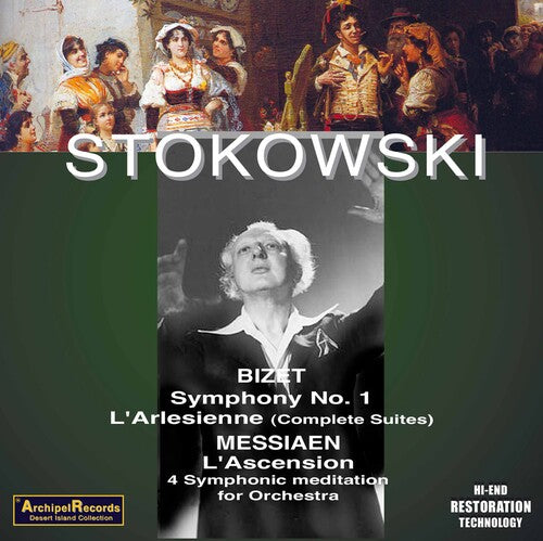Bizet / Messiaen / Stokowski / New York Po - Symphony 1 In C / L'arlesienne Suites 1 & 2 - Music CD