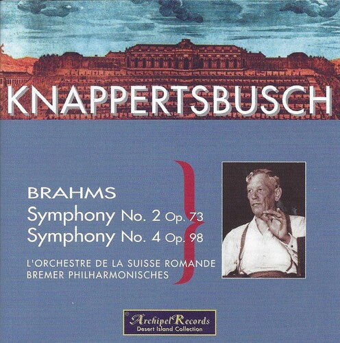 Brahms / Knappertsbusch - Sym 2 & 4-knapper - Music CD