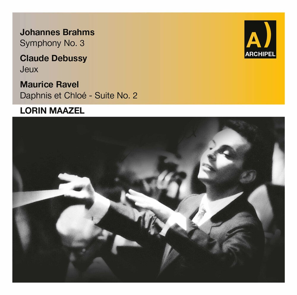 the album cover for Lorin Maazel - Sinfonie 3 Debussy Jeux