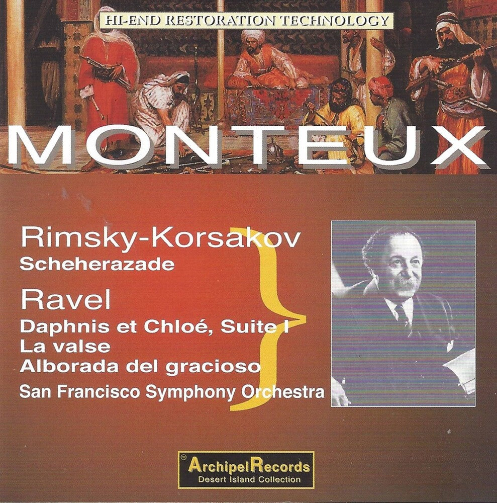 the album cover for Rimsky-Korsakov / Monteux - Daphnis