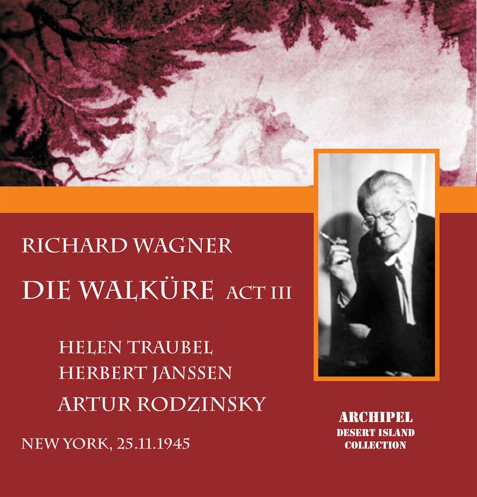 the album cover for Wagner / Traubel - Die Walkure Akt 3: Traubel