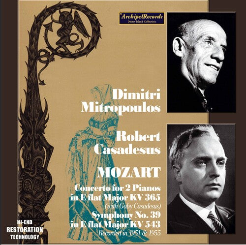 Mozart / Mitropolous - Konzert Fur Zwei Klaviere Kv 3 - Music CD