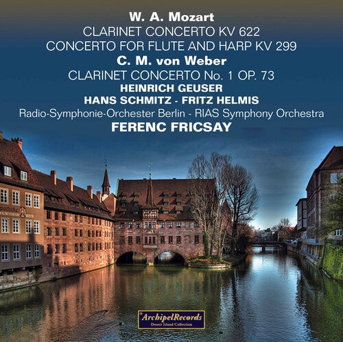 Mozart / Fricsay - Klarinettenkonzert Flotenkonz - Music CD