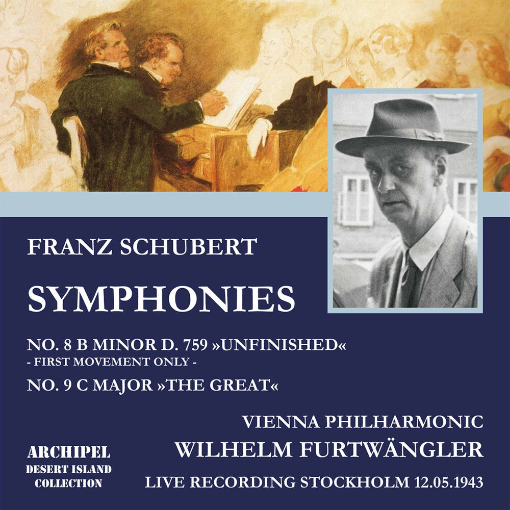 the album cover for Wilhelm Furtwängler - Sinfonie 8 (1 Satz) 9