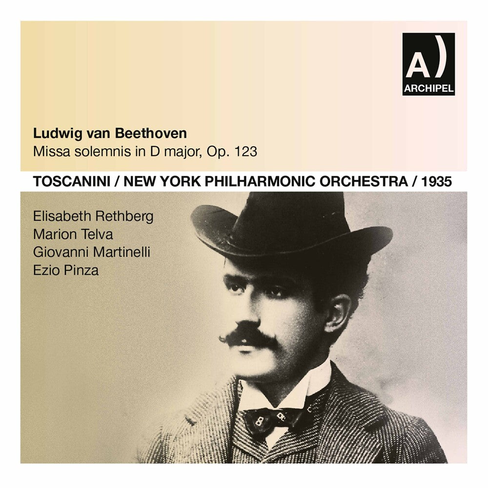 the album cover for New York Philharmonic - Missa Solemnis: Rethberg-Telva