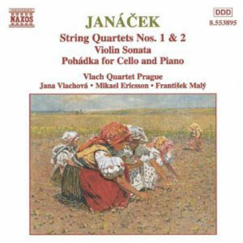 Janacek / Vlachova / Ericsson / Maly - String Quartets 1 & 2 / Pohadka For Cello & Piano - Music CD