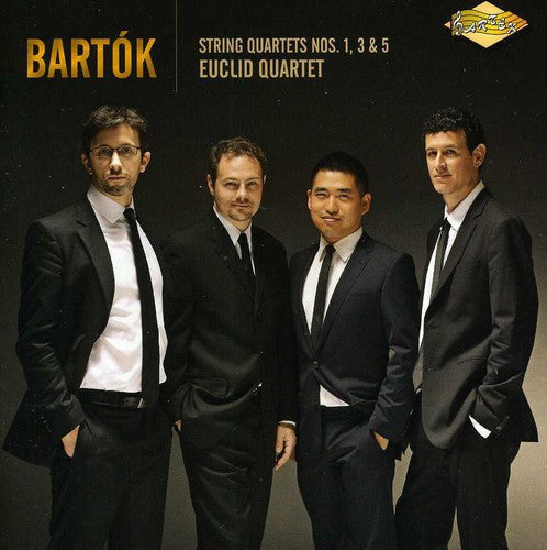 the album cover for Euclid Quartet - String Quartets Nos 1 3 & 5