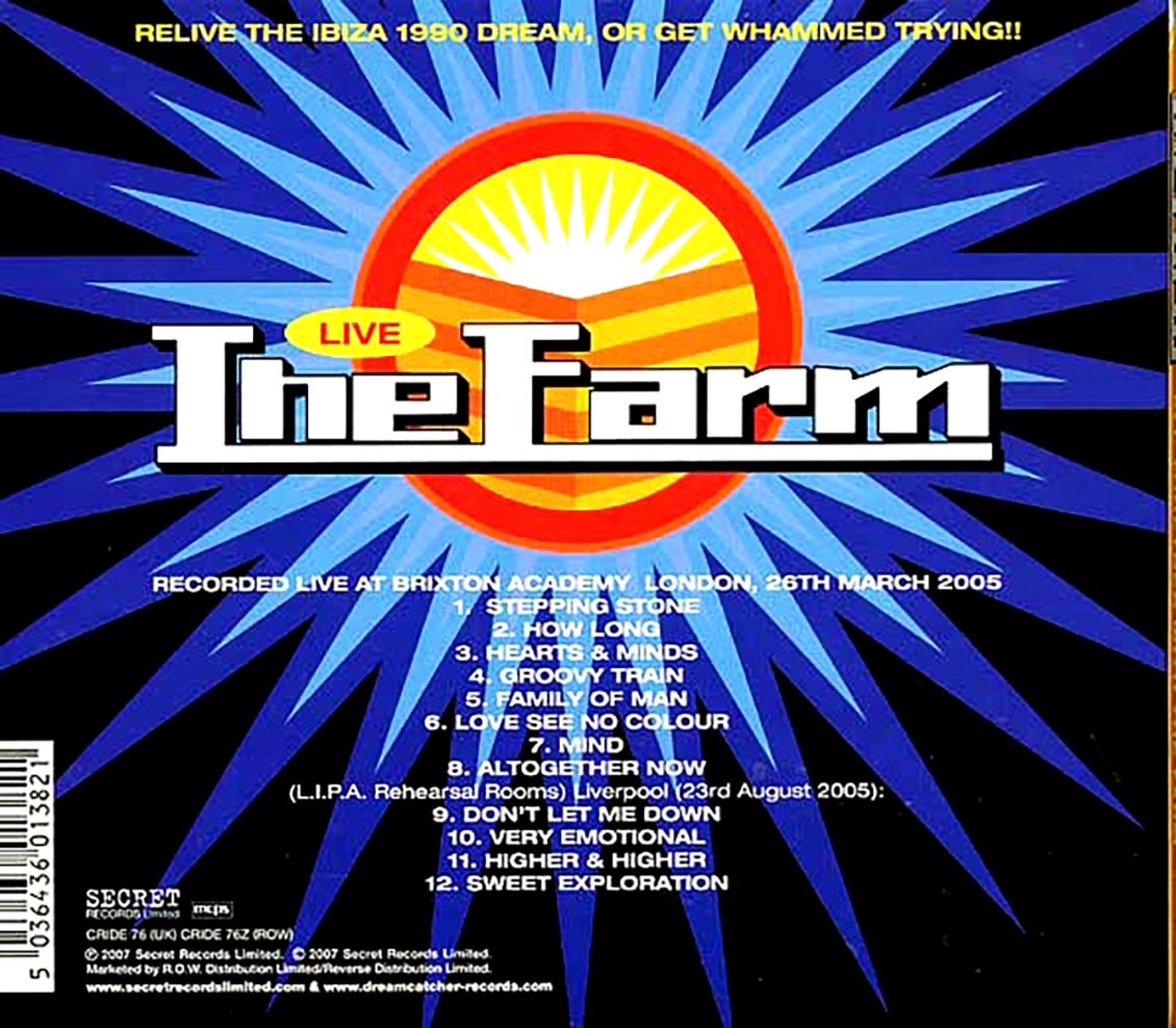 The Farm - All Together With The Farm Music CD