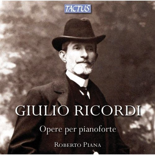 Ricordi / Piana - Piano Works - Music CD