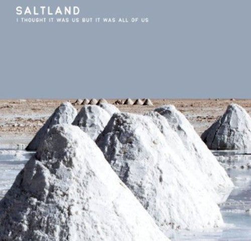 the album cover for Saltland - I Thought It Was Us But It Was All of Us
