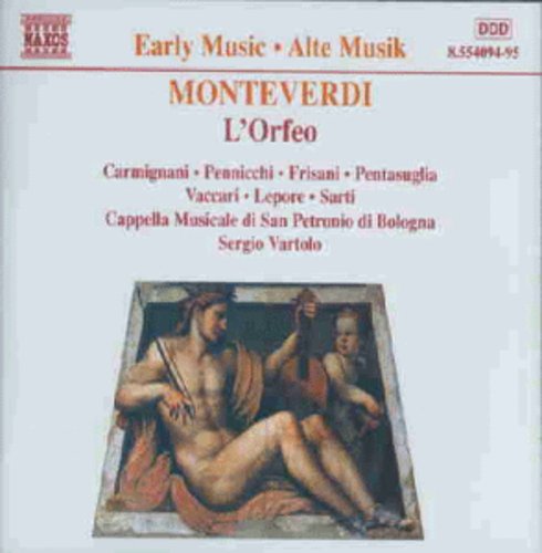 the album cover for Baroque Laments - L'orfeo