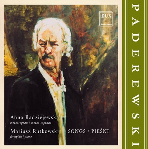 the album cover for Paderewski / Radziejewska / Rutkowski - Complete Songs (1860-1941)