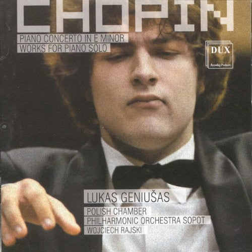 Chopin / Geniusas / Kameralna / Rajski - Piano Concerto 1 In E Minor Opera 11 & Works For - Music CD