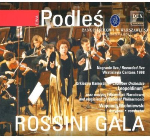 the album cover for Rossini / Podles / Kameralma Orchestra - Rossini Gala: Arias from Operas