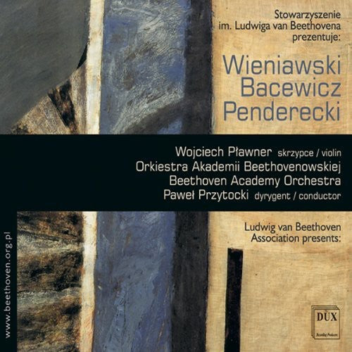 the album cover for Wieniawski / Beethoven Academy Orch / Przytocki - Concerto for Violin & Orchestra