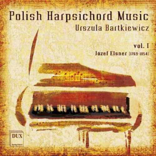 the album cover for Urszula Bartkiewicz - Polish Harpsichord Music 1