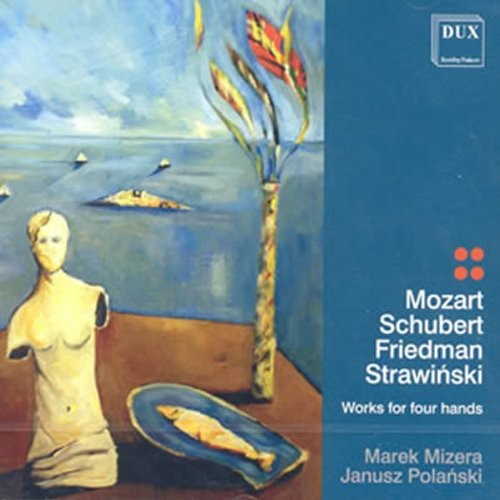 Mozart / Mizera / Polanski - Works For Four Hands - Music CD