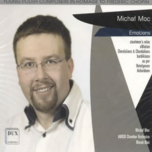 the album cover for Michal Moc - Emotions & Other Works