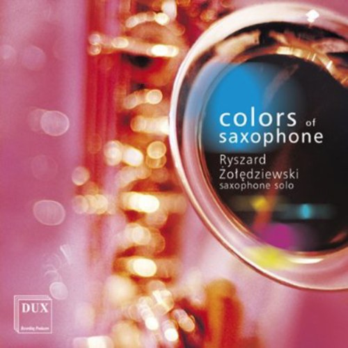 the album cover for Bloch / Ryszard Zoledziewski - Colors of Saxophone
