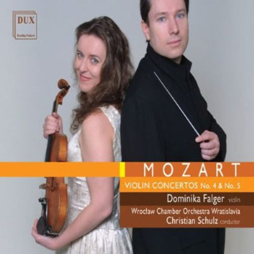 the album cover for Christian Schulz - Violin Concertos Nos 4 & 5