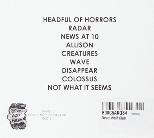 Dead Wolf Club - Dead Wolf Club - Music CD