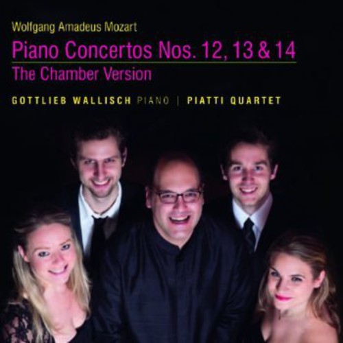 the album cover for Piatti Quartet - Piano Concertos - Chamber Version